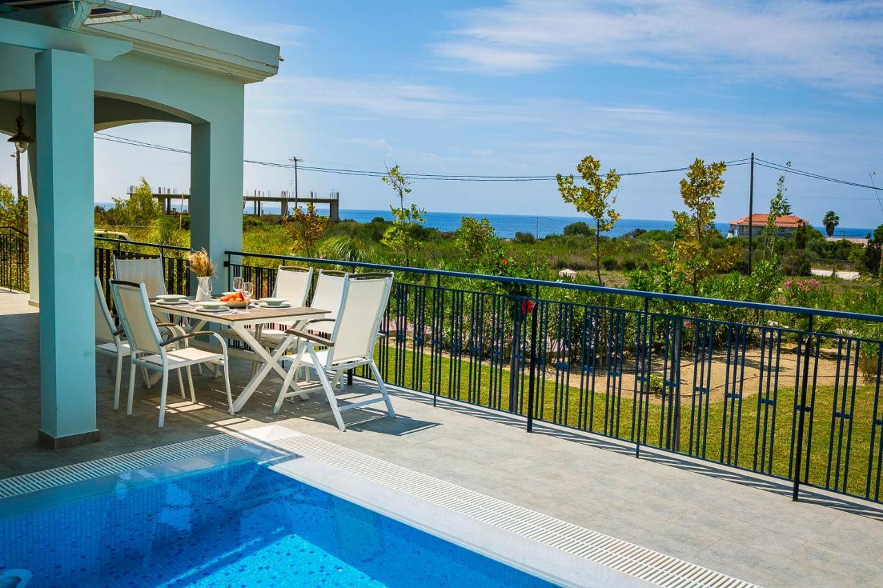 Seirios Luxury Villa Svoronata Buitenkant foto